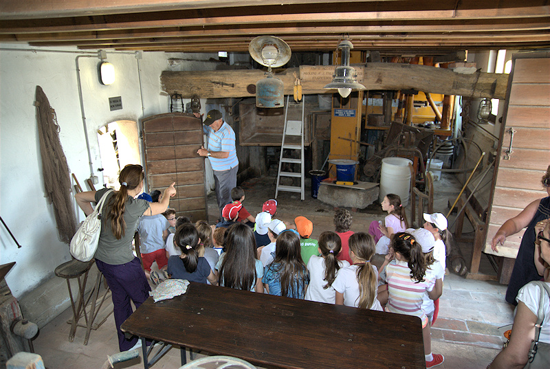 La sala delle macine