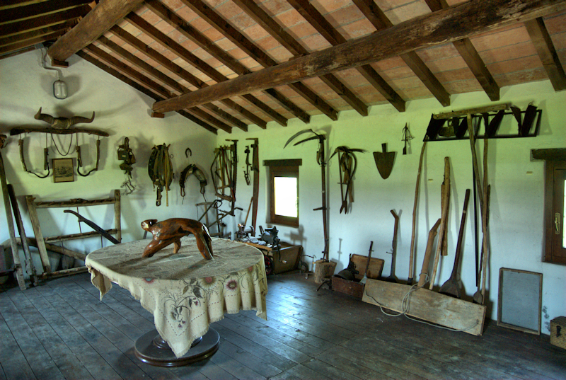 La sala espositiva